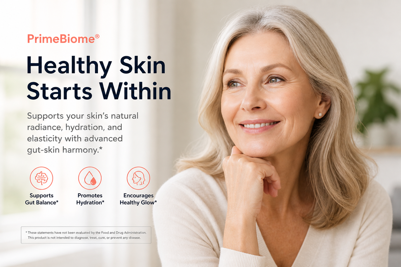 Daily skin and gut wellness routine